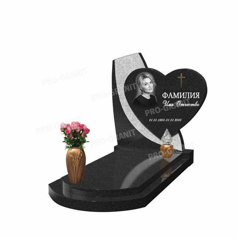 Памятник в виде сердца С-1