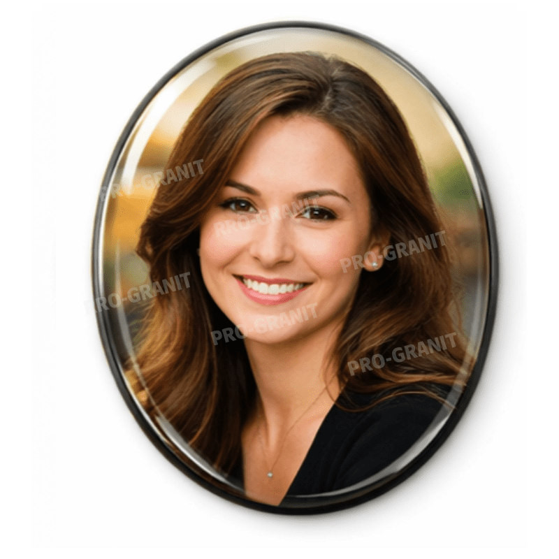 Стеклянный медальон СМ-2