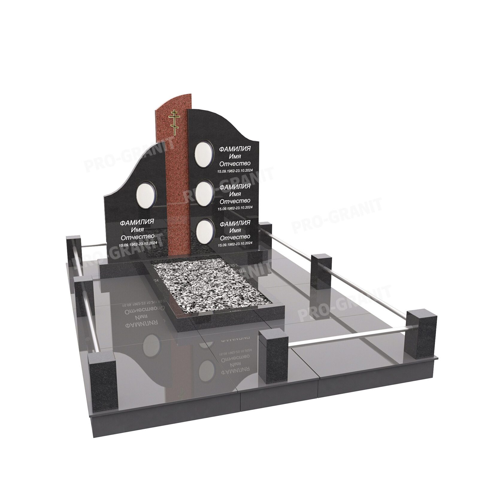 Тройной памятник Т-2