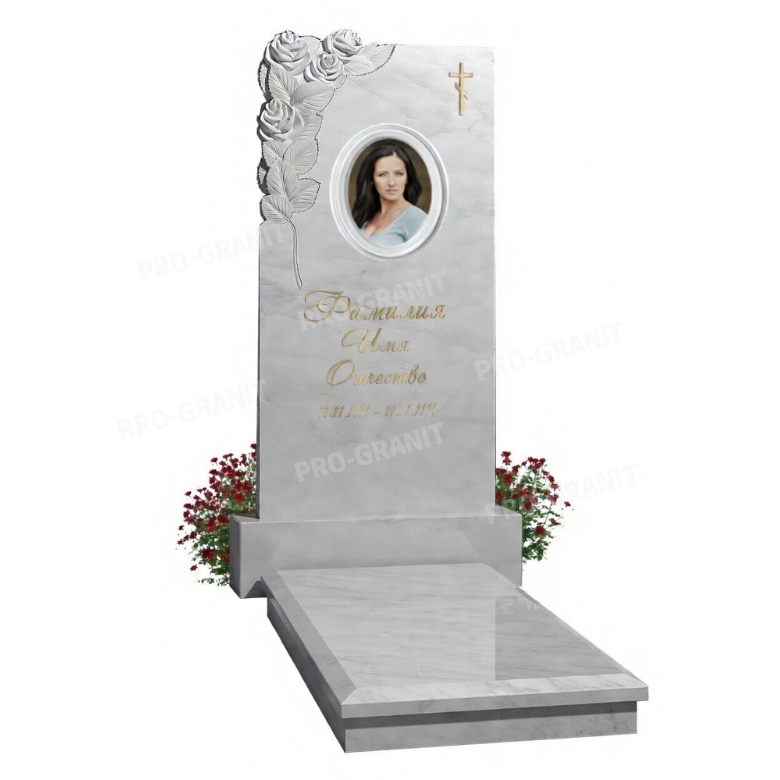 Памятник мраморный М-2