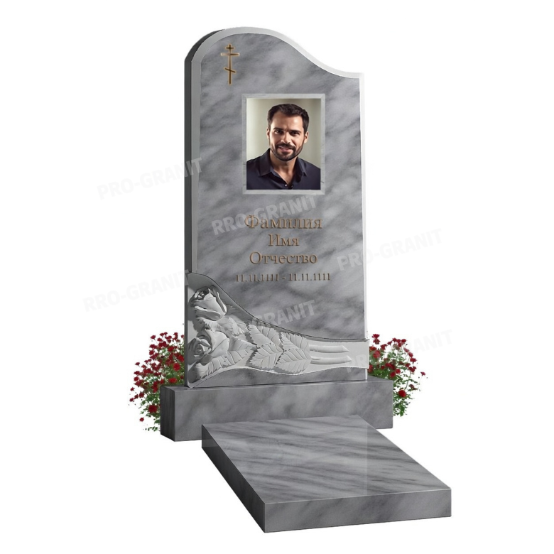 Памятник мраморный М-4