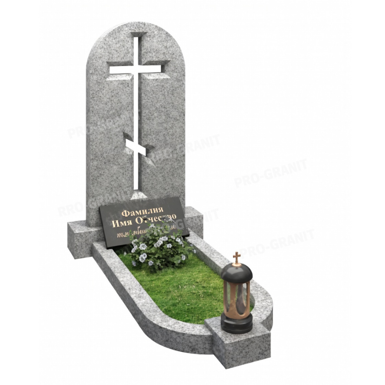 Памятник из гранитной крошки ГК-4