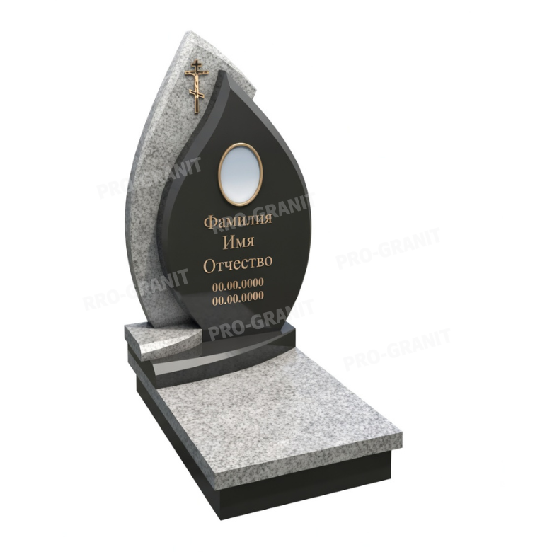 Памятник из гранитной крошки ГК-2